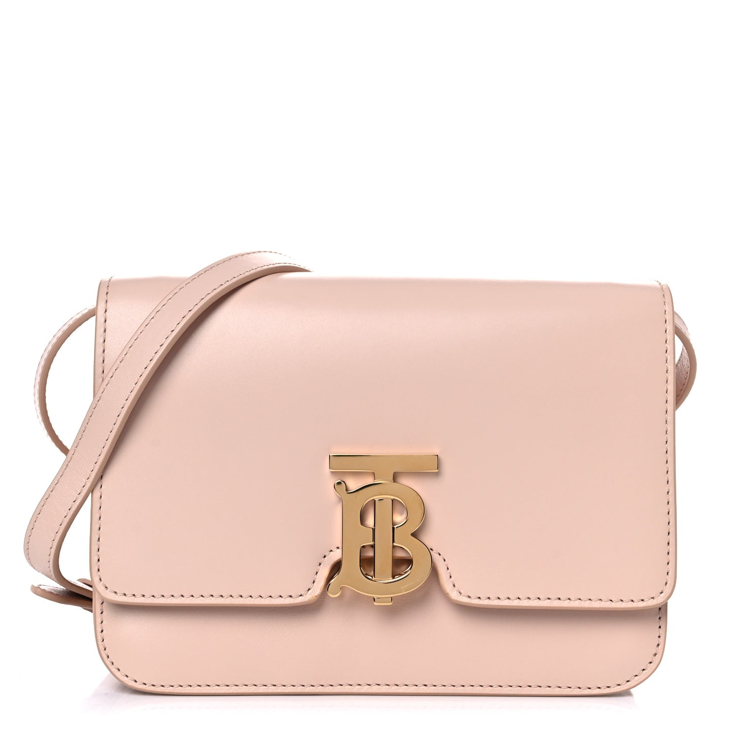Calfskin Small TB Bag Rose Beige