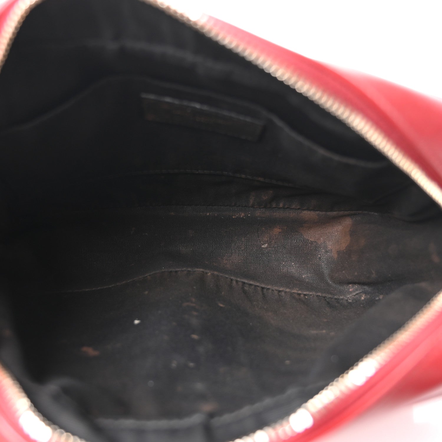 Saint Laurent Calfskin Matelasse Monogram Lou Camera Bag Opyum Red 5 of 10