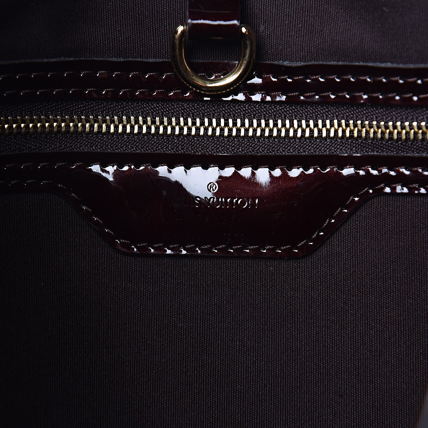 Louis Vuitton Vernis Wilshire GM Amarante 6 of 10