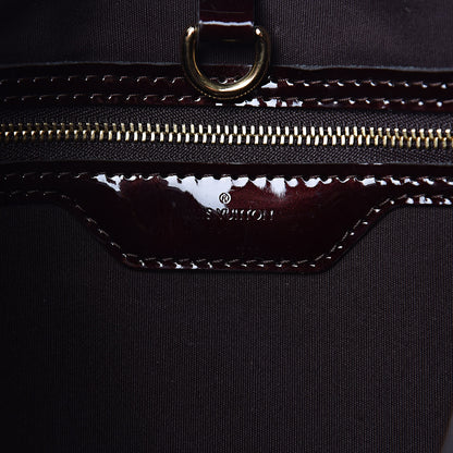 Louis Vuitton Vernis Wilshire GM Amarante 6 of 10