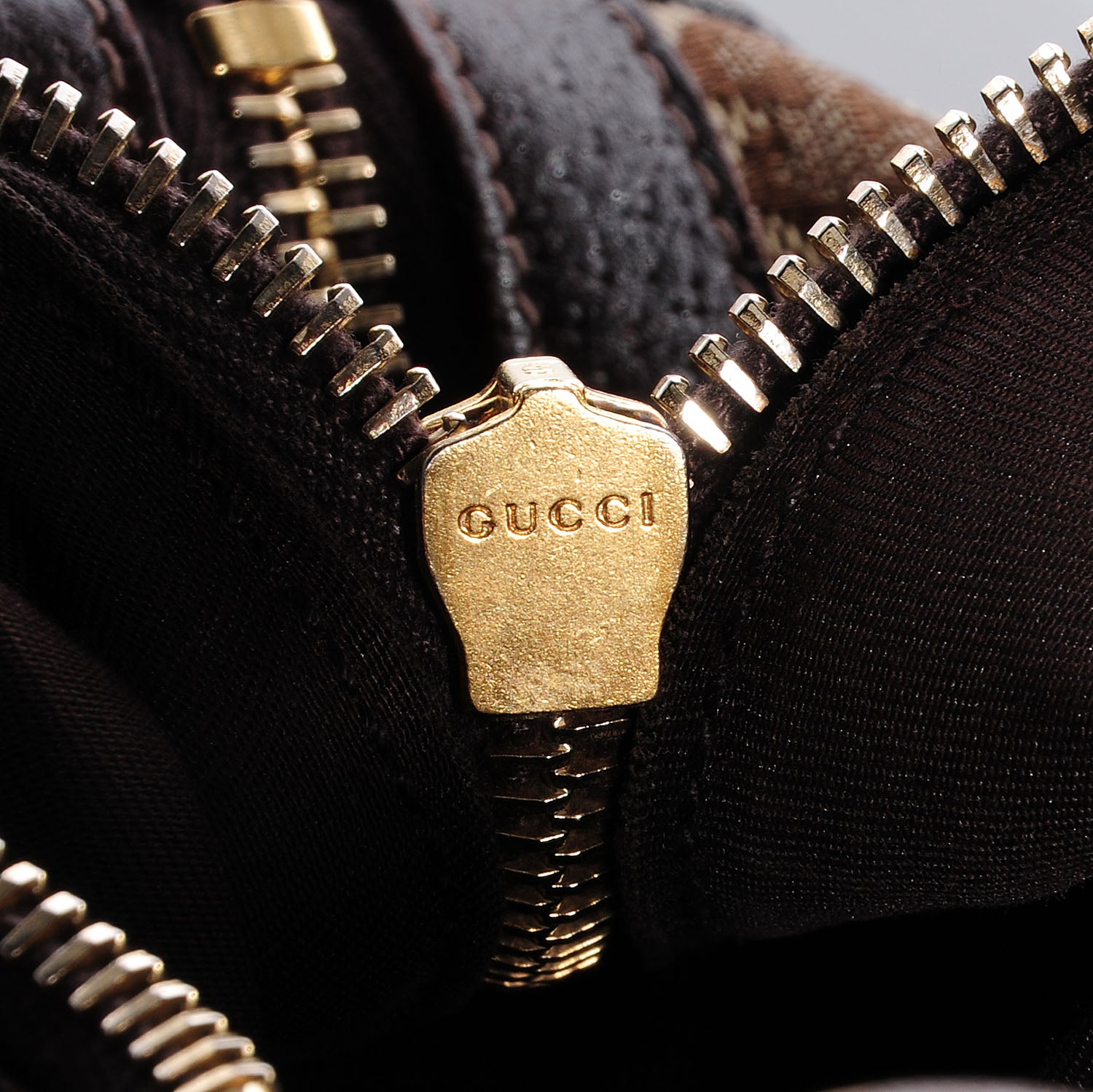 Gucci Monogram Small Abbey Boston Brown 8 of 10