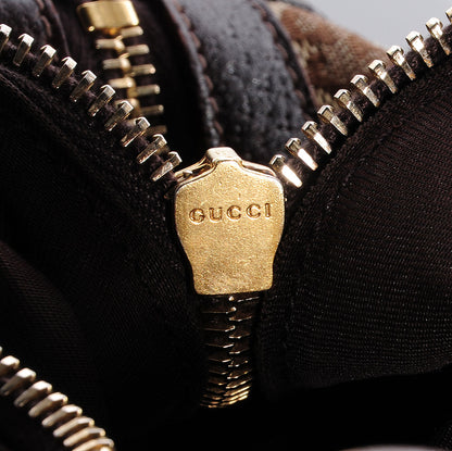 Gucci Monogram Small Abbey Boston Brown 8 of 10