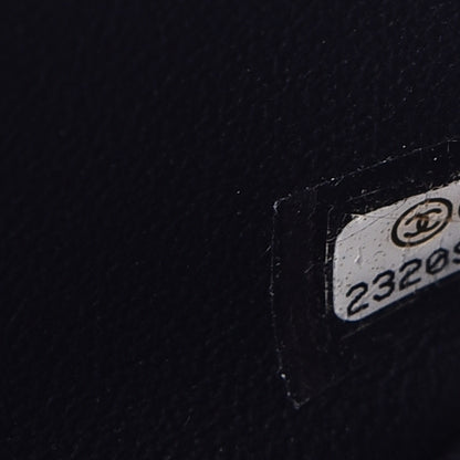 Chanel Lambskin Quilted Mini Rectangular Flap Dark Navy Blue 7 of 7