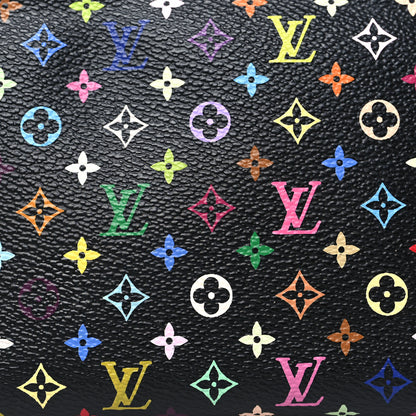 Louis Vuitton Monogram Multicolor Cosmetic Pouch Black Grenade 7 of 8