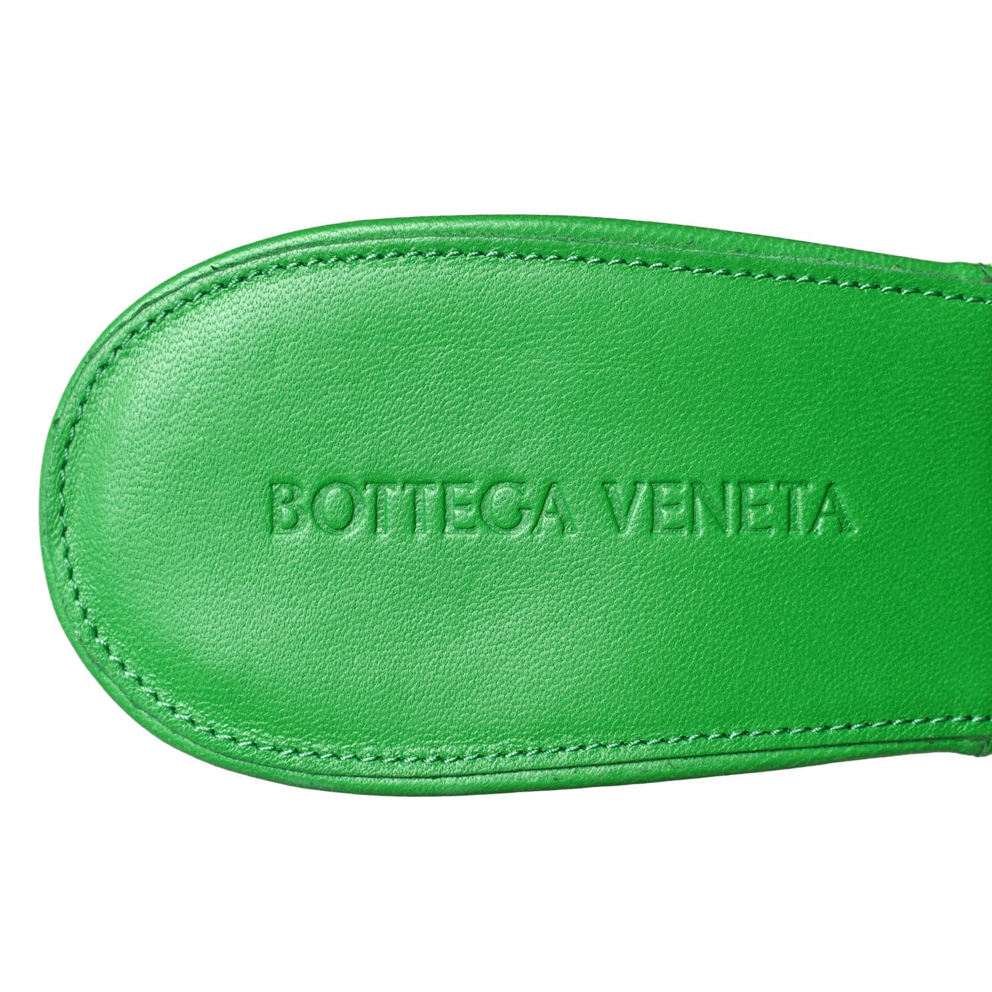 Nappa Maxi Intrecciato Lido 90mm Mule Sandals 41 Grass