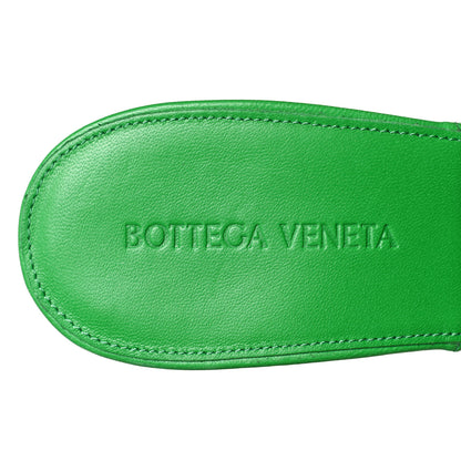 Bottega Veneta Nappa Maxi Intrecciato Lido 90mm Mule Sandals 41 Grass 9 of 10