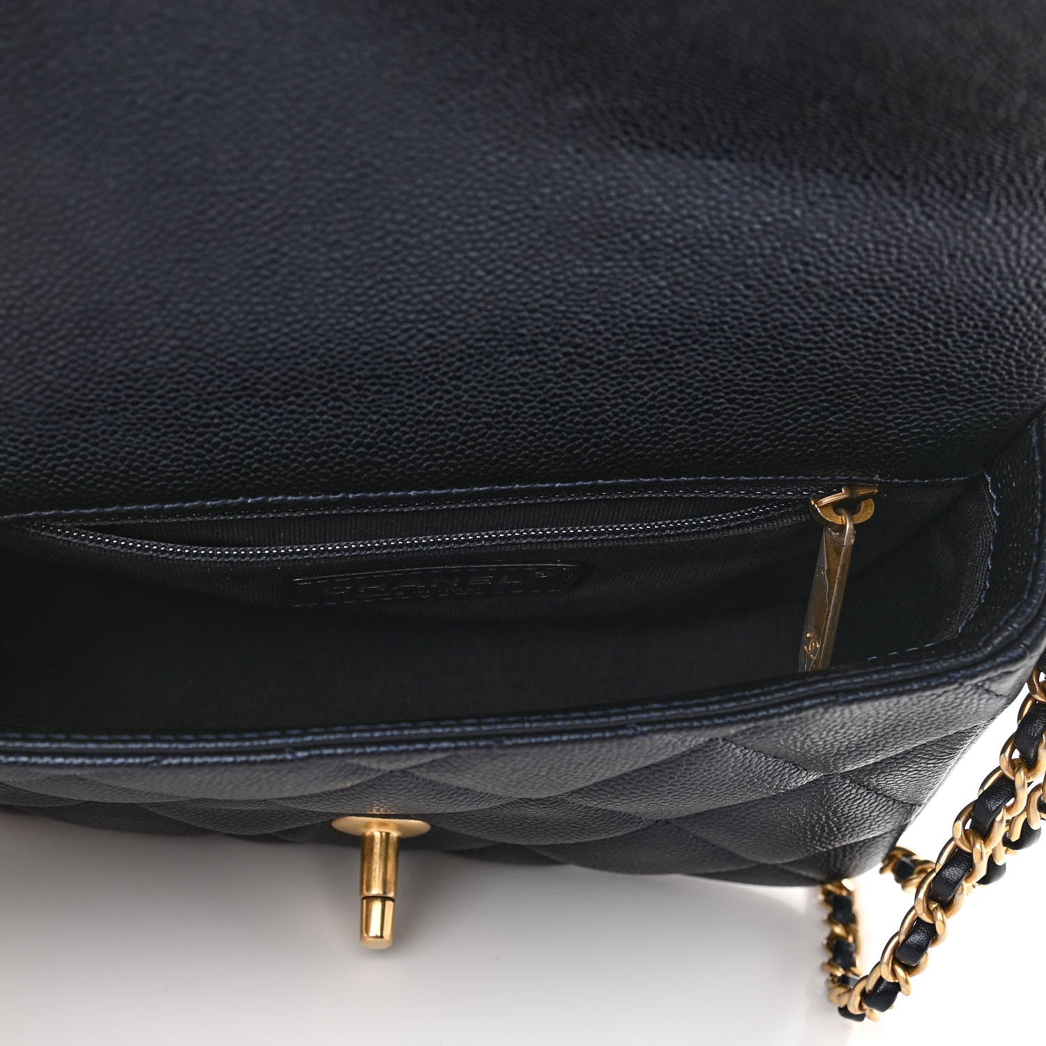 Chanel Iridescent Caviar Quilted Mini My Perfect Flap Black 5 of 11