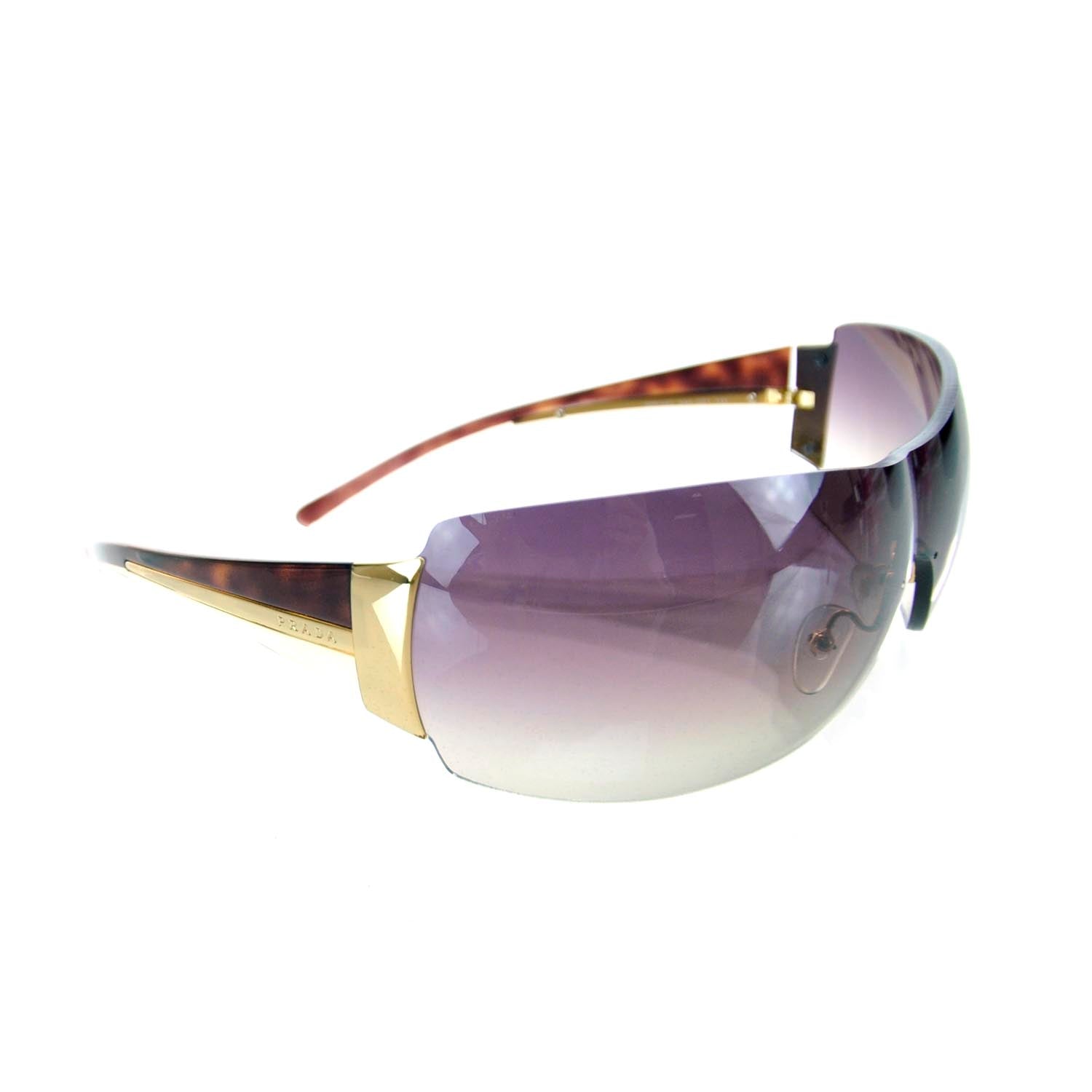 Prada Tortoise Shell Sunglasses SPR 54G 1 of 7