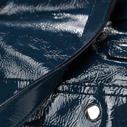 Saint Laurent Patent Medium Downtown Blue 6 of 7
