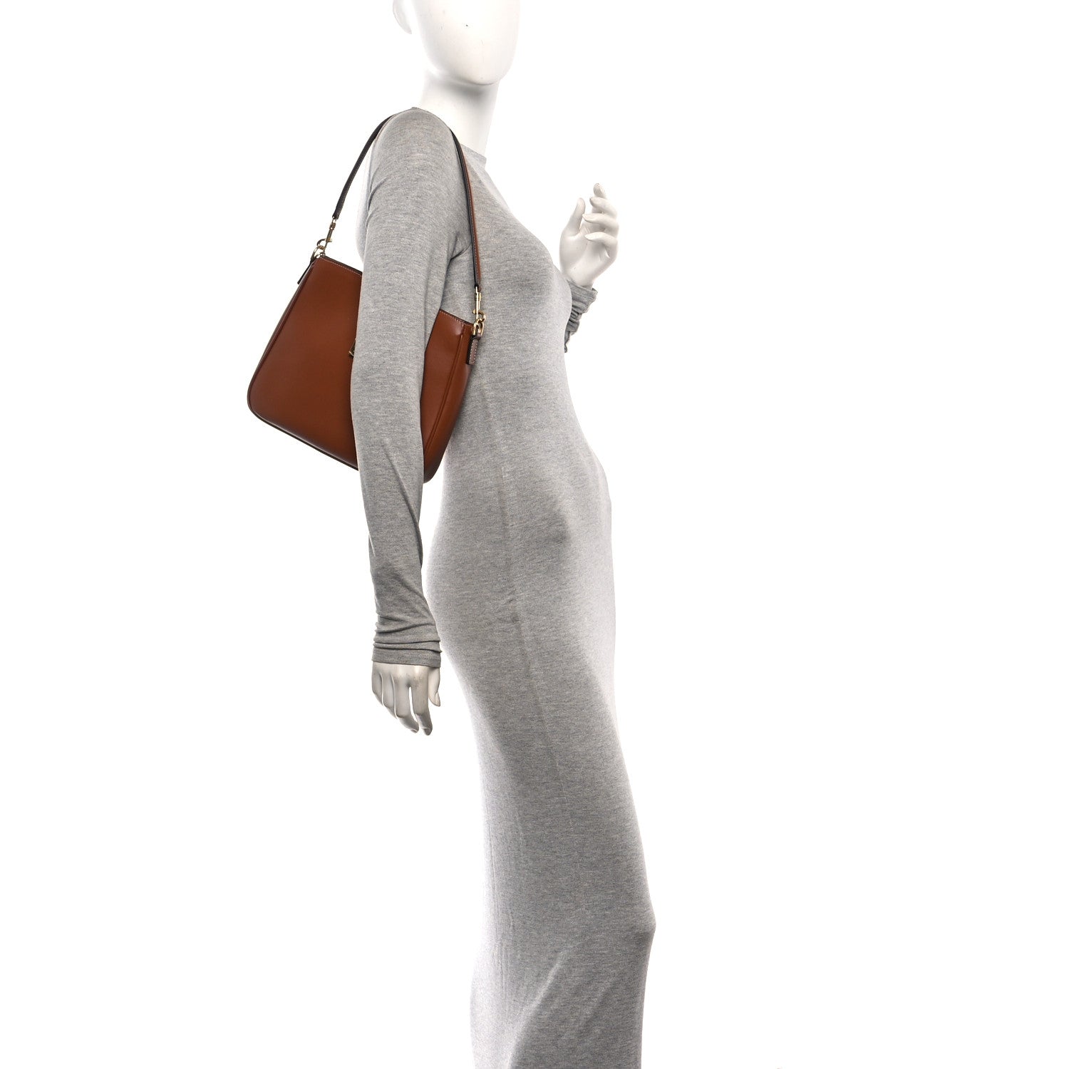 Celine Smooth Calfskin Small Camille 16 Soft Bag Tan 2 of 9