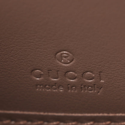 Gucci Calfskin Matelasse GG Marmont Zip Around Wallet Porcelain Rose 6 of 6