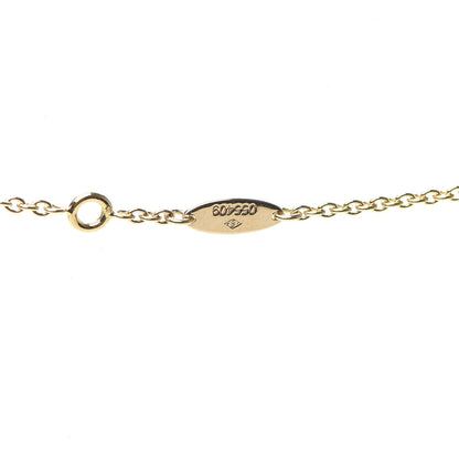 Christian Dior 18K Yellow Gold Diamond Lapis Lazuli Rose Des Vents Necklace 6 of 7