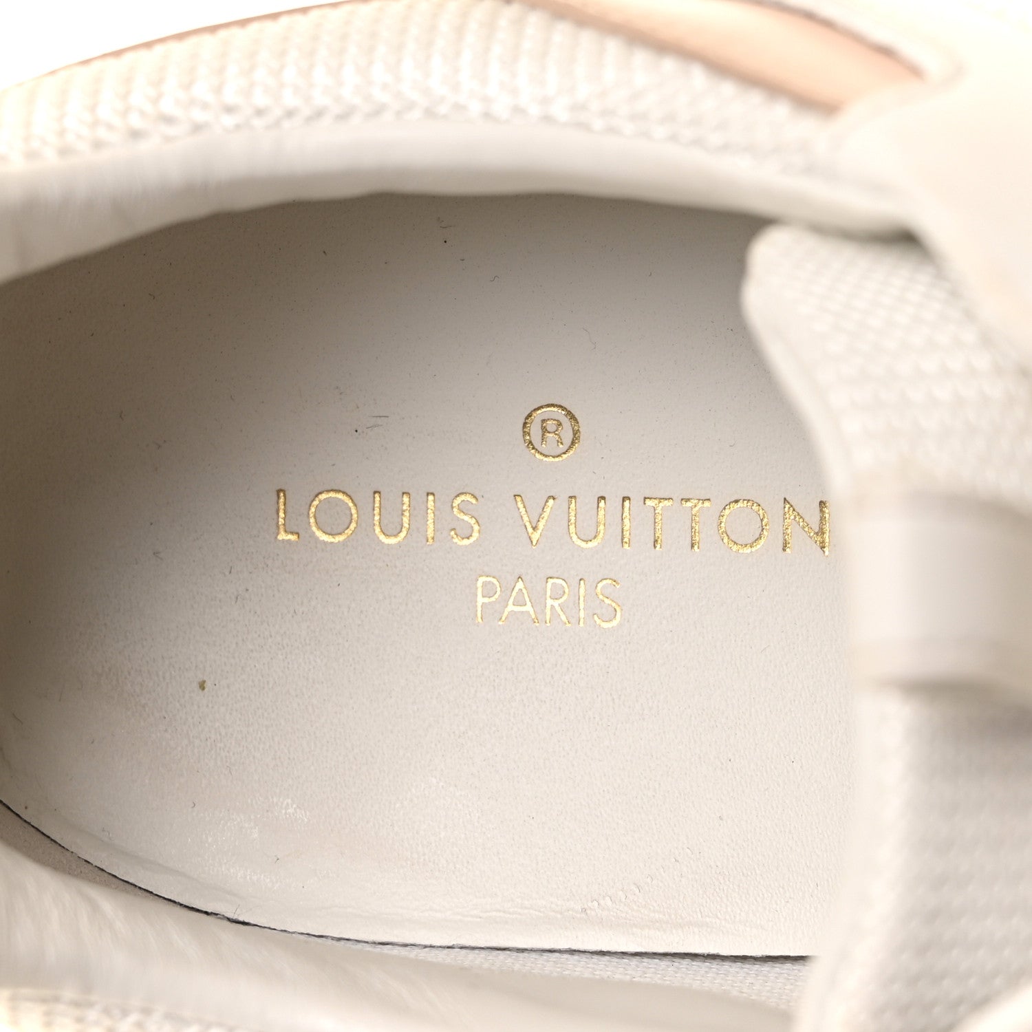 Louis Vuitton Calfskin Damier Azur Run Away Sneakers 37 White 6 of 8