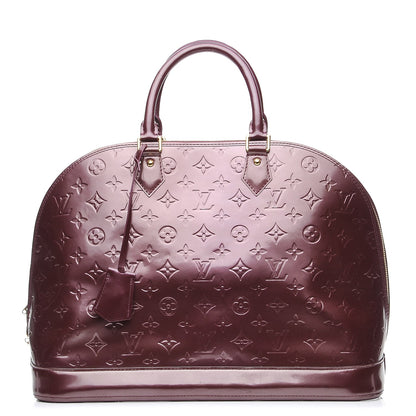 Louis Vuitton Vernis Alma GM Violet 1 of 9