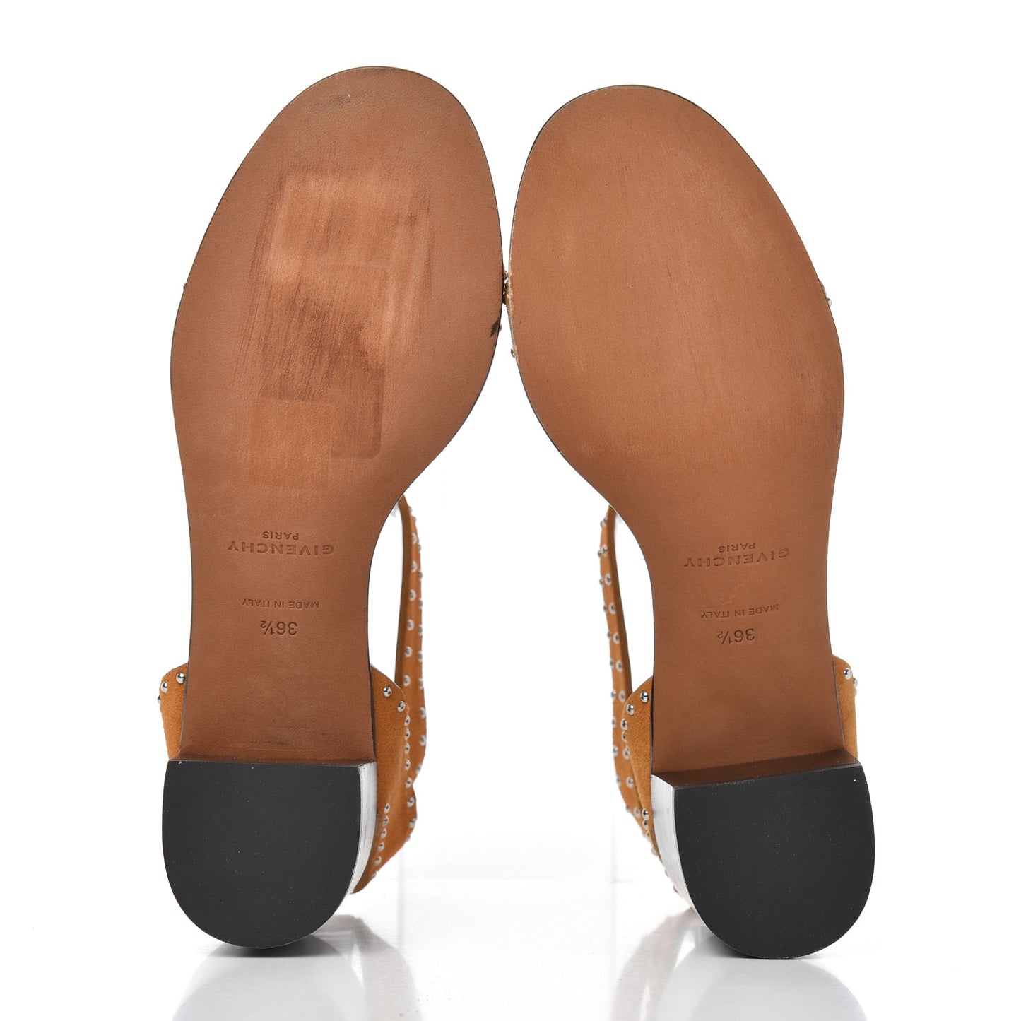 Suede Studded Elegant Sandals 36.5 Sienna
