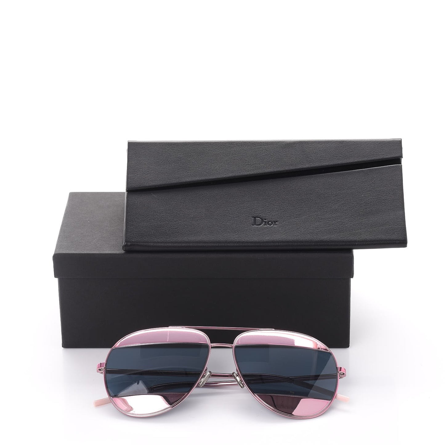 Split 1 Aviator Sunglasses Pink Blue