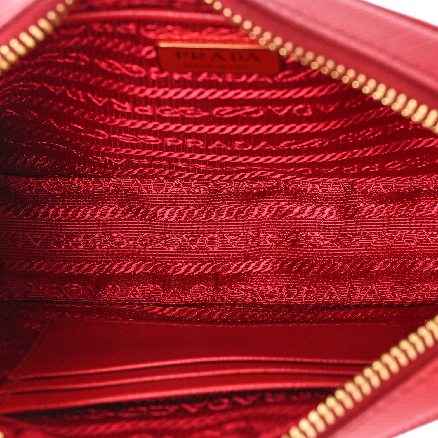 Prada Saffiano Lux Small Camera Crossbody Bag Fuoco 5 of 8