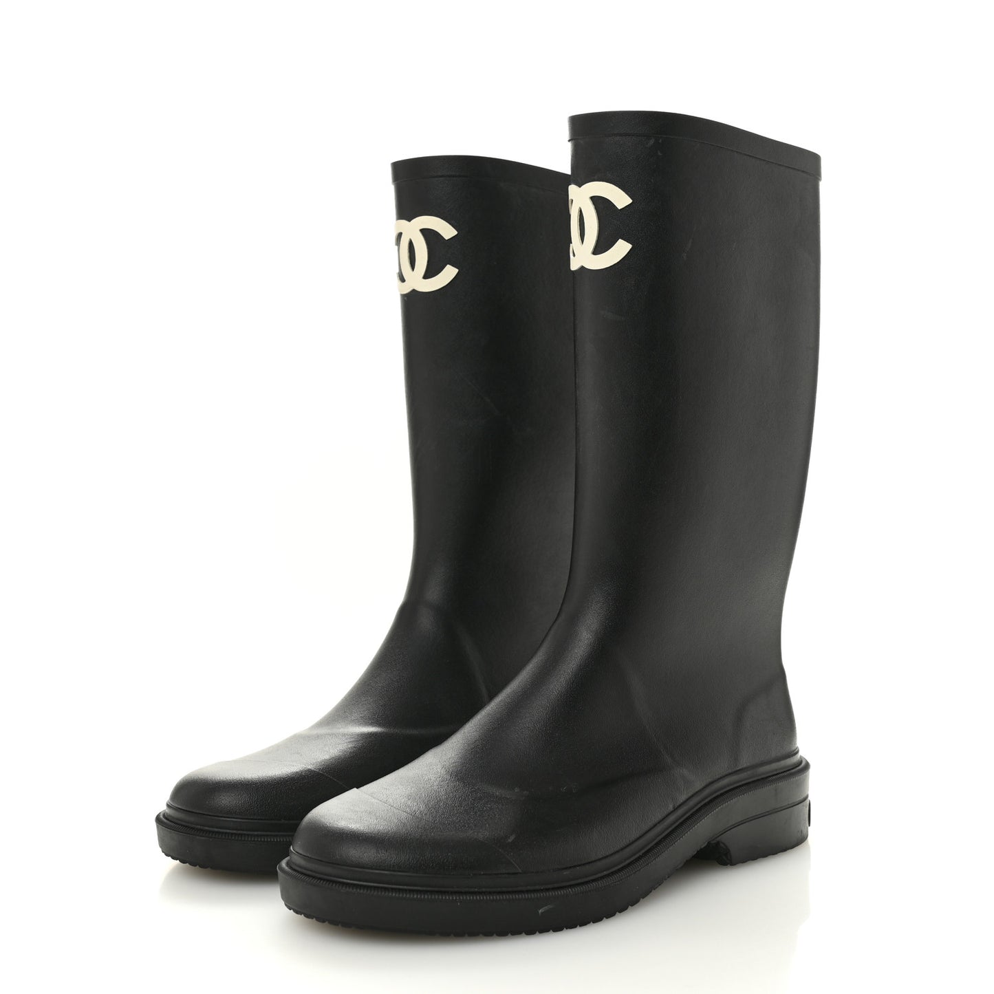 Caoutchouk CC High Boots 40 Black