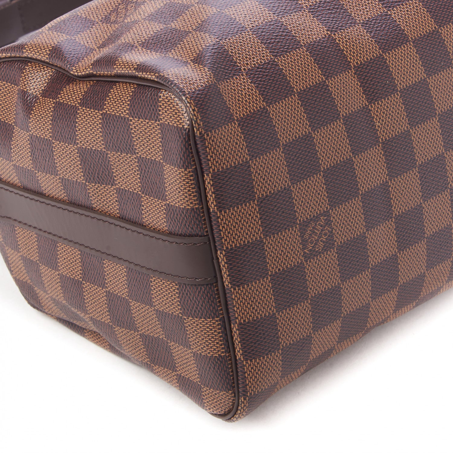 Louis Vuitton Damier Ebene Speedy Bandouliere 25 6 of 8