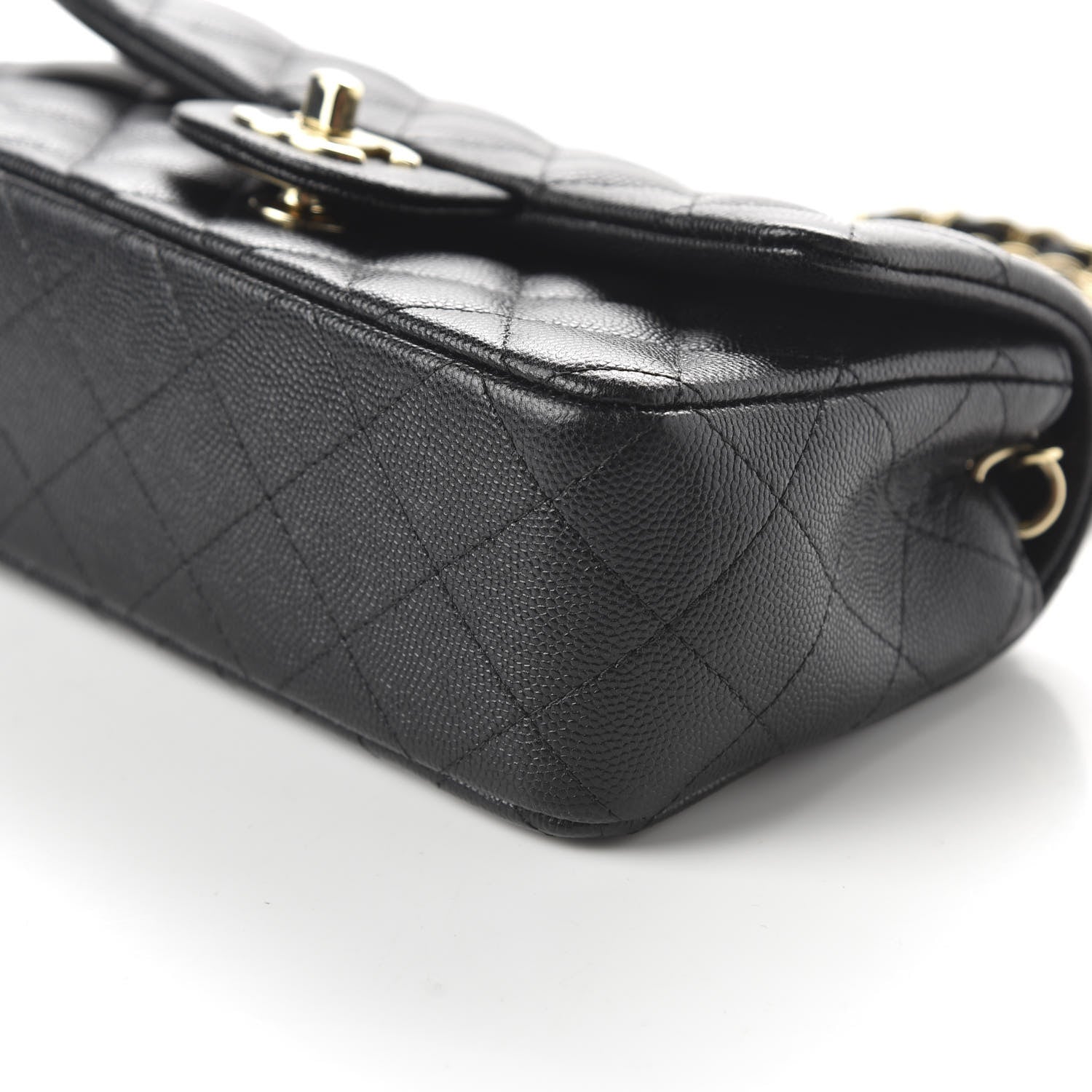 Chanel Caviar Quilted Mini Rectangular Flap Black 7 of 11
