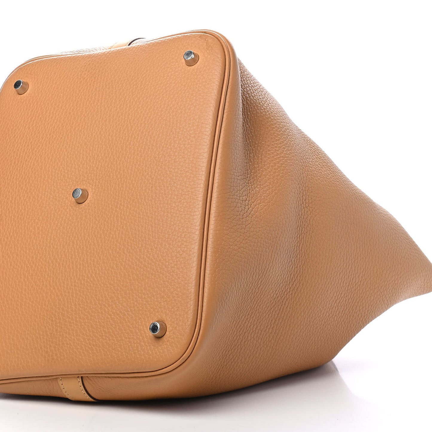 Taurillon Clemence Swift Picotin Lock 26 GM Caramel