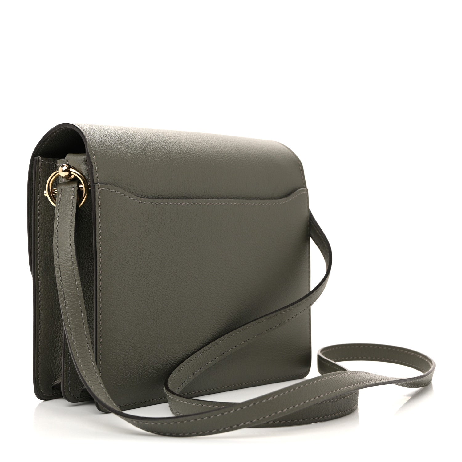 Hermes Evercolor Mini Sac Roulis Gris Meyer 3 of 14