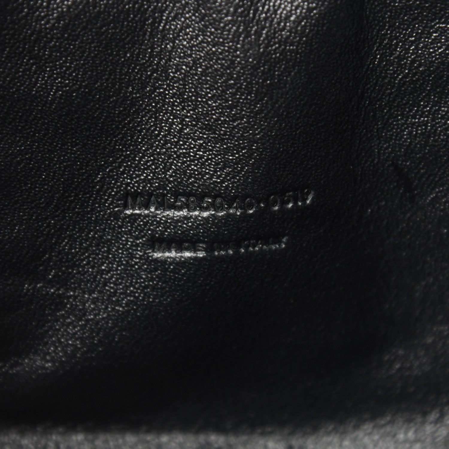 Saint Laurent Grain De Poudre Matelasse Monogram Mini Lou Camera Bag Black 7 of 10