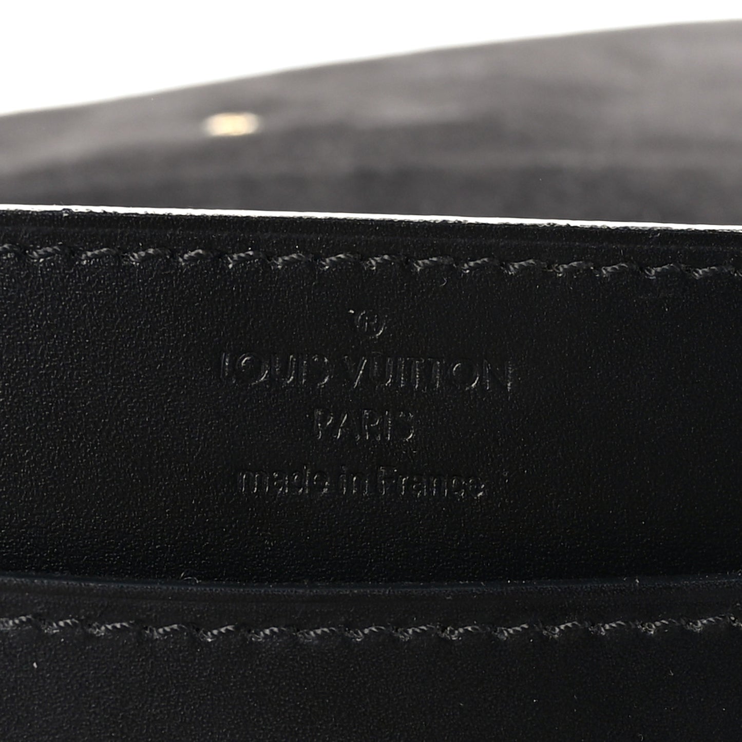 Calfskin Chain Louise MM Black