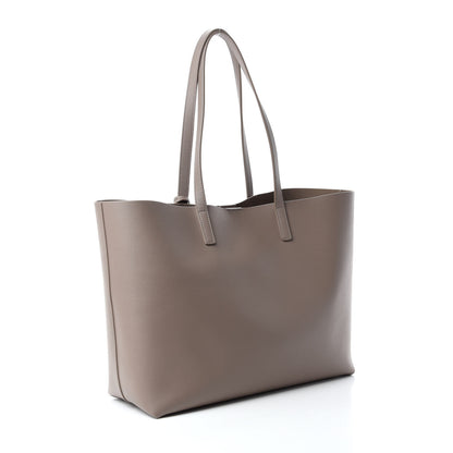 Saint Laurent Calfskin Large Shopping Tote Light Taupe 3 of 13