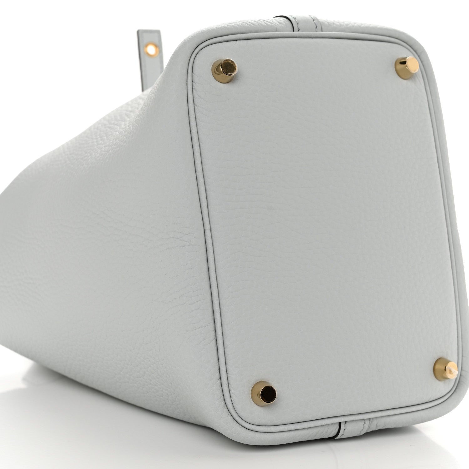 Hermes Taurillon Clemence Picotin Lock 18 PM Bleu Pale 9 of 11