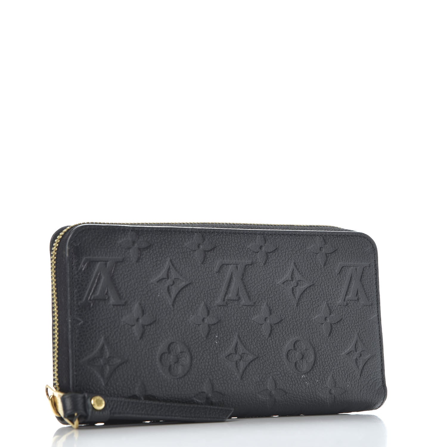 Louis Vuitton Empreinte Zippy Wallet Black 2 of 9