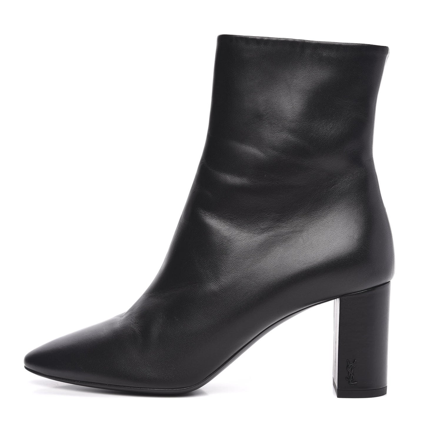 Nappa Vendome Loulou Ankle Zip Boot 39.5 Black
