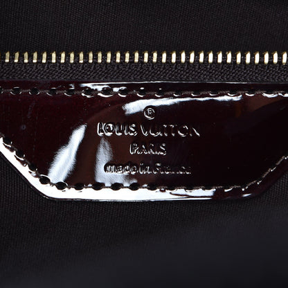 Louis Vuitton Vernis Wilshire MM Amarante 6 of 8