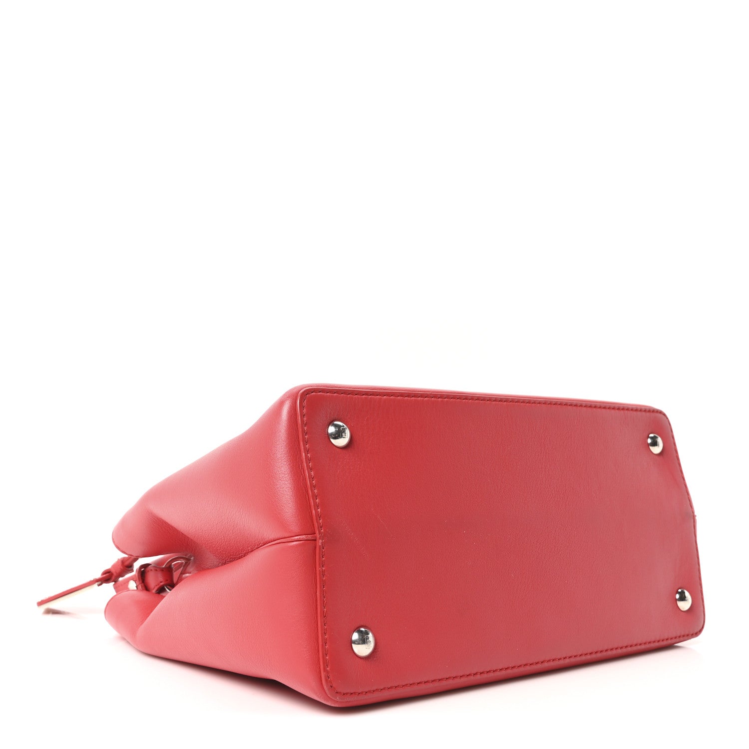 Fendi Vitello Dolce Century Petite 2Jours Tote Fiamma Ardesia 4 of 10
