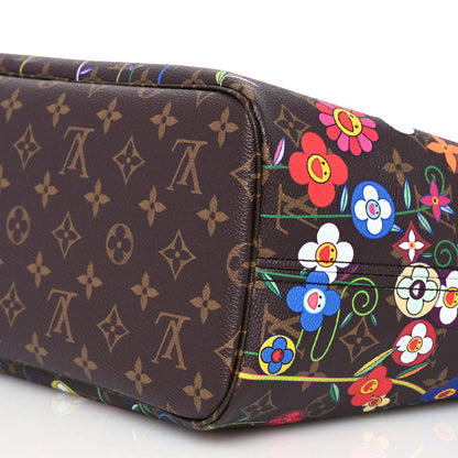 Louis Vuitton LV X TM Monogram Flowers Neverfull MM 10 of 11