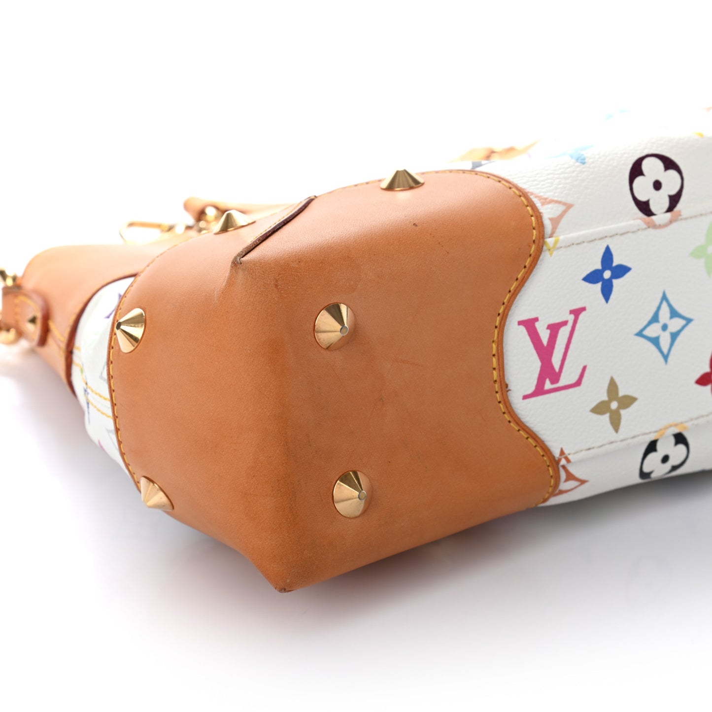 Monogram Multicolor Judy MM White