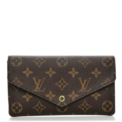 Louis Vuitton Monogram Jeanne Wallet Fuchsia 1 of 8