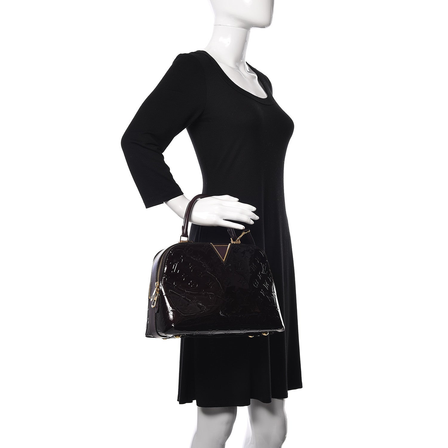 Louis Vuitton Vernis Melrose Amarante 2 of 10