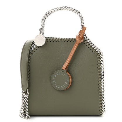 Stella McCartney Eco Alter Mat Tiny Falabella Tote Mud 1 of 9