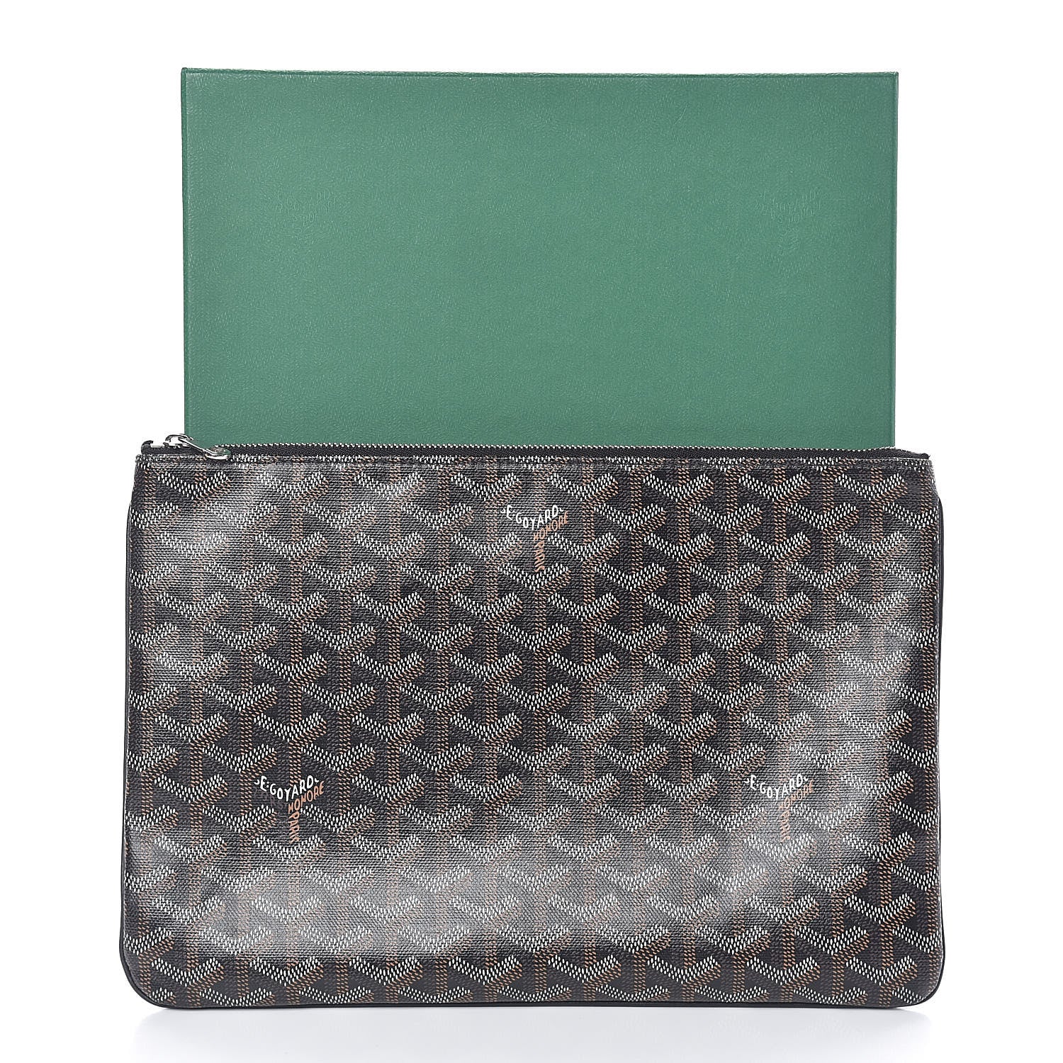 Goyard Goyardine Senat Pochette MM Black 11 of 11