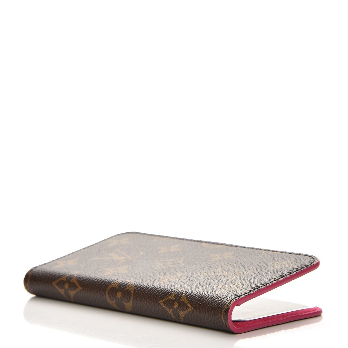 Monogram iPhone X Folio Case Rose Pop