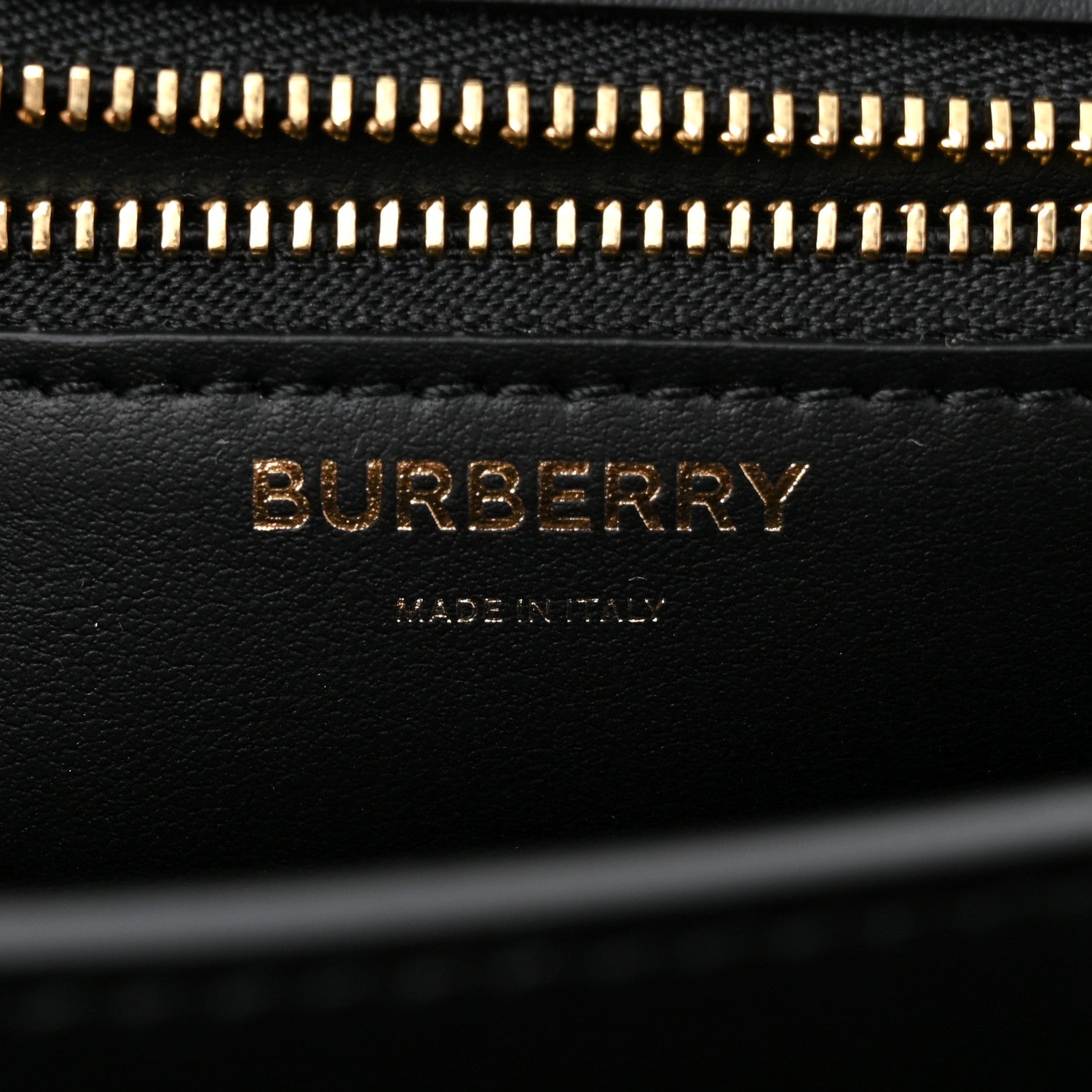 Burberry Calfskin Medium TB Bag Black 6 of 9
