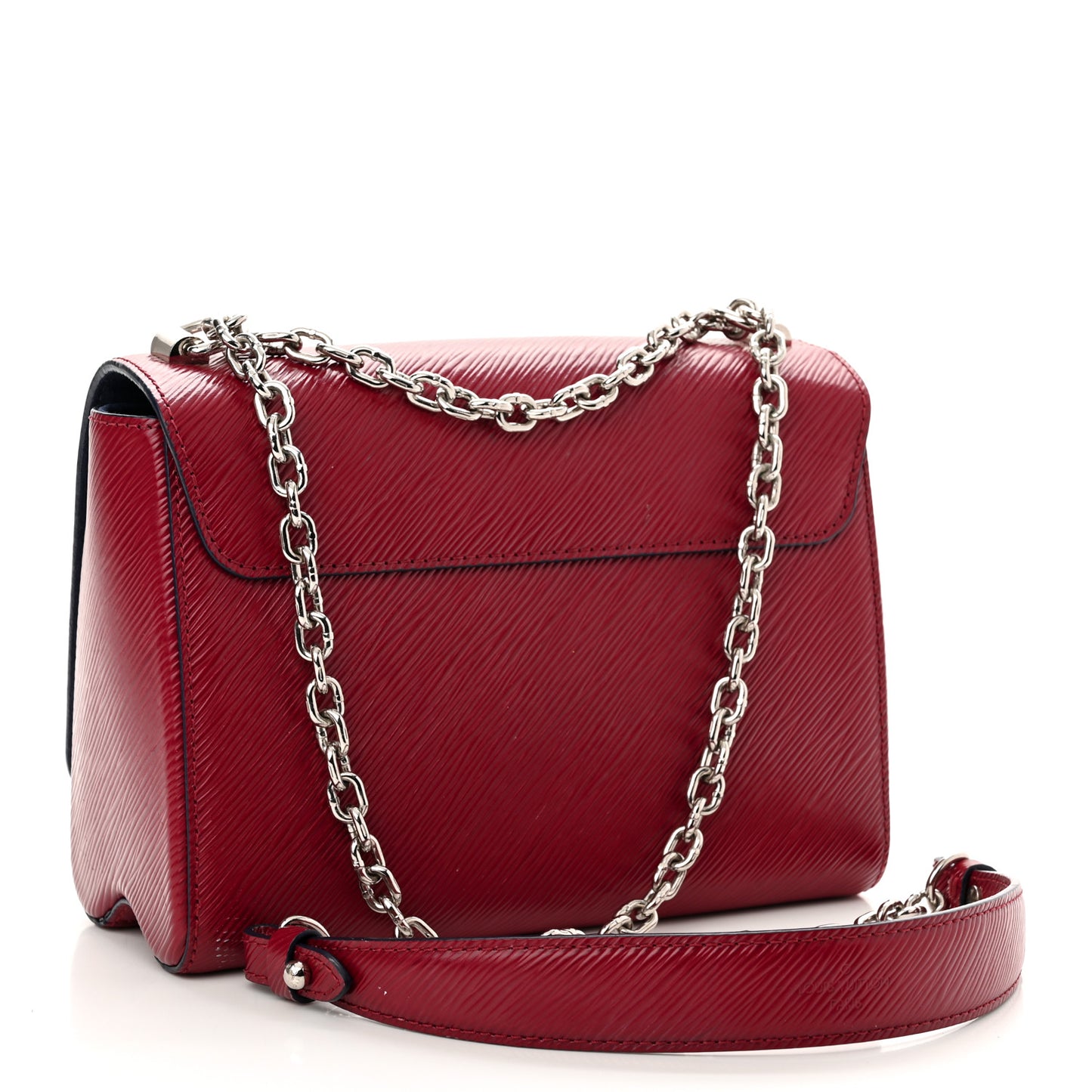 Epi Twist Shoulder Bag MM Fuchsia
