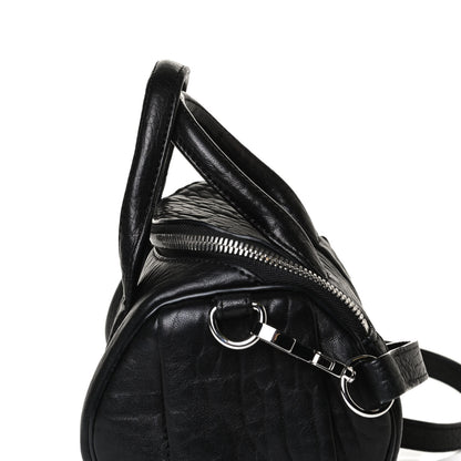 Alexander Wang Pebbled Lambskin Mini Rockie Black Rhodium Hardware 10 of 14