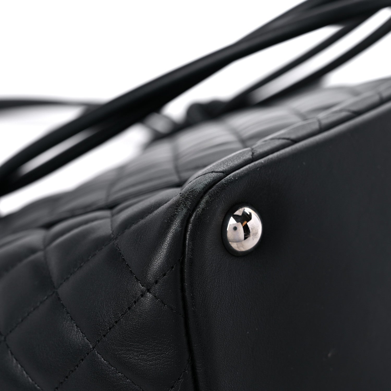 Chanel Calfskin Quilted Large Cambon Tote Black 9 of 17