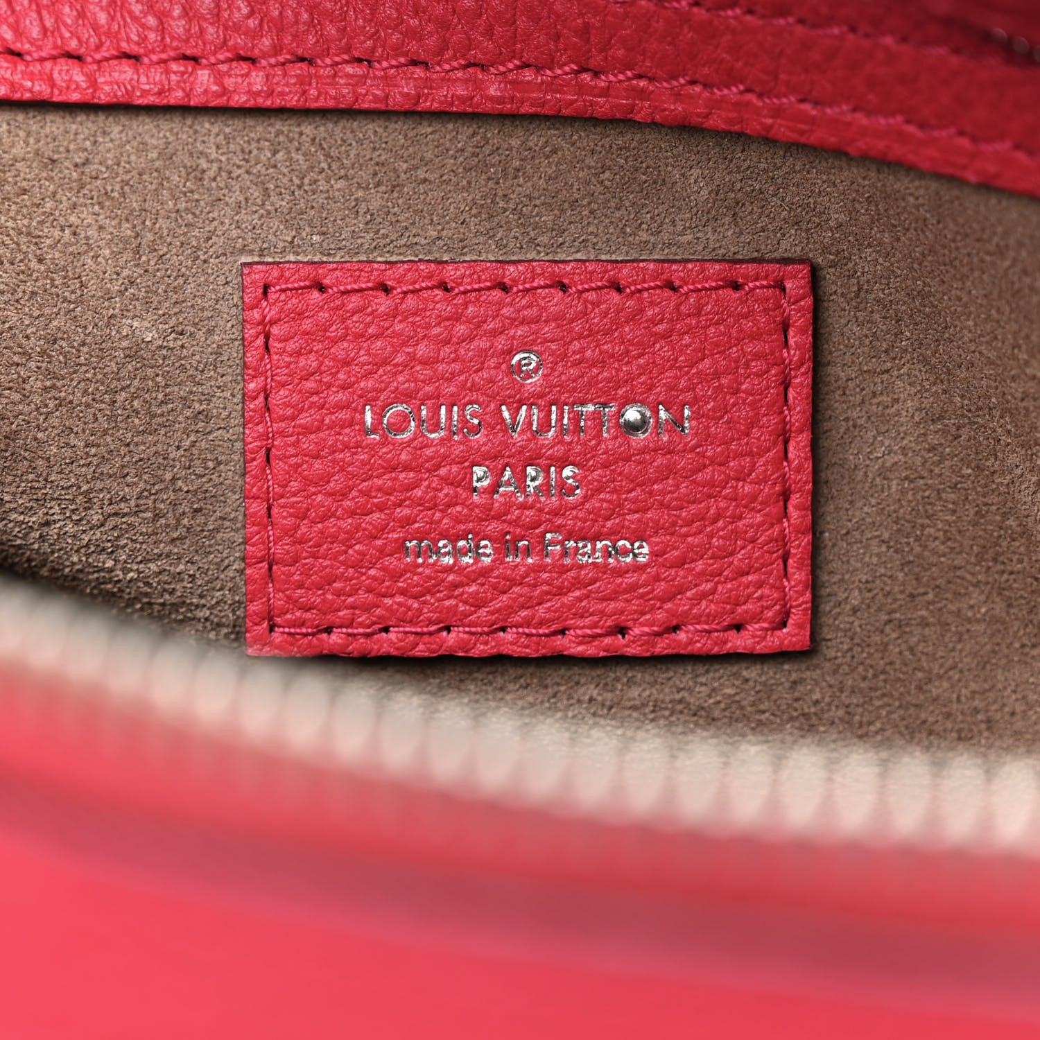 Louis Vuitton Veau Cachemire SC Bag BB FRAMBOISE 6 of 12