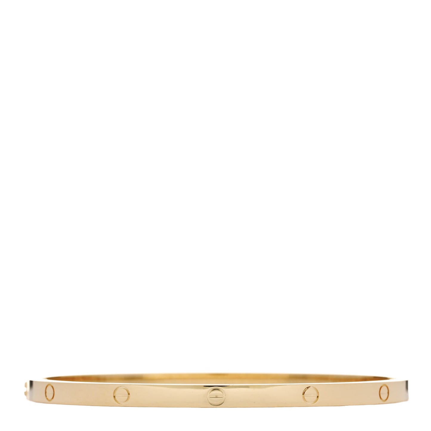 18K Yellow Gold Small LOVE Bracelet 18