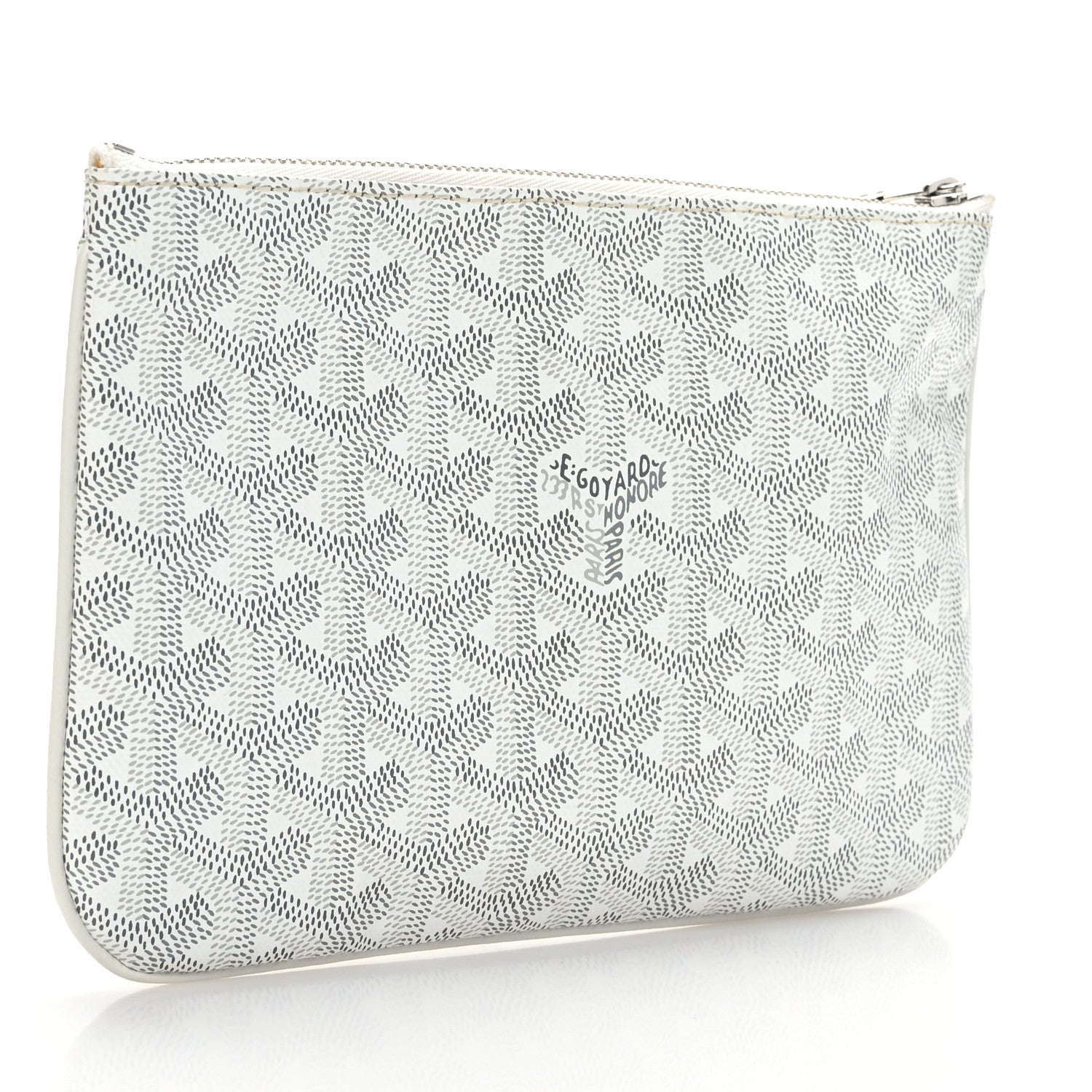 Goyard Goyardine Senat Pochette PM White 3 of 6