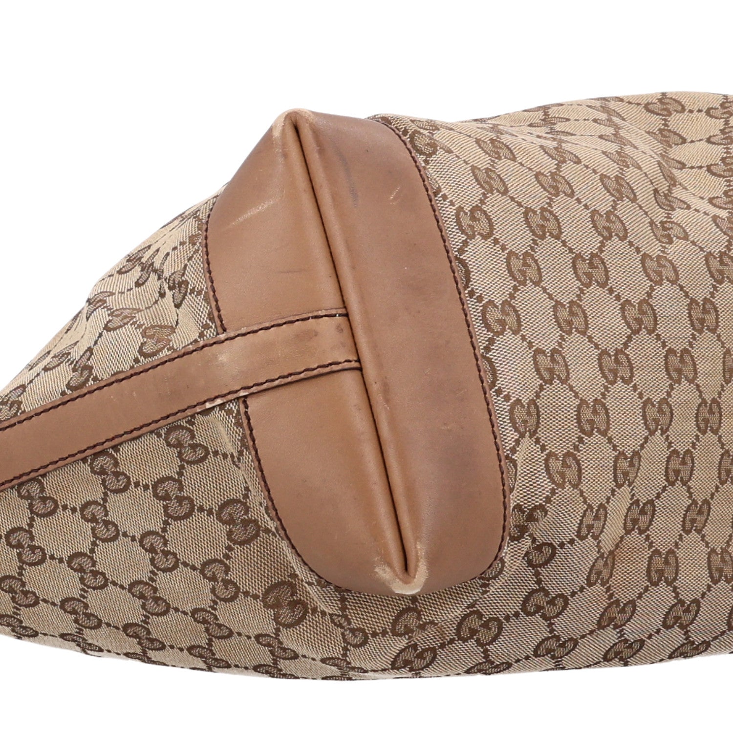 Gucci Monogram Large Craft Tote Light Brown 7 of 11