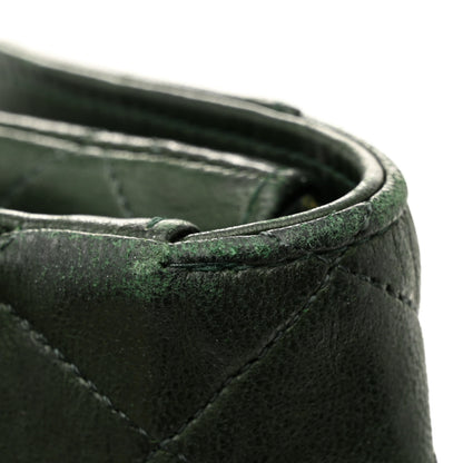 Chanel Lambskin Quilted Small Single Flap With Pouch Green 17 of 17